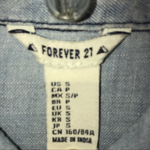 Denim button down - Picture 2 of 3